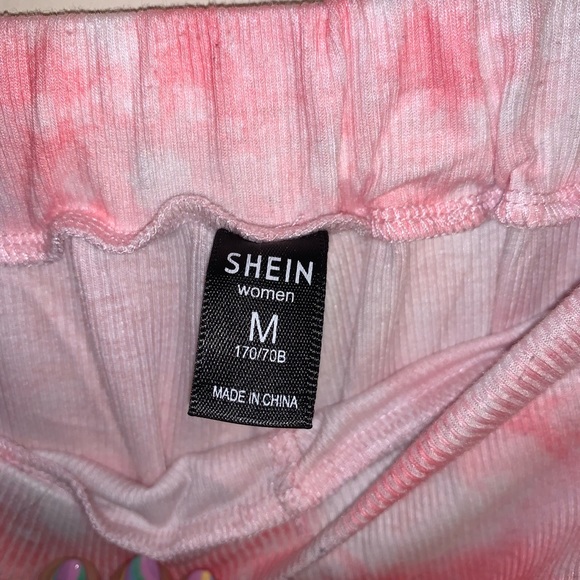 SHEIN tie dye pajama shorts - Picture 3 of 6